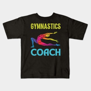 Gymnastics Coach Kids T-Shirt